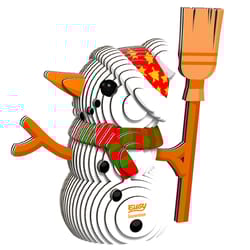 Geotoys Eugy 3D Snowman Puzzle Multicolored