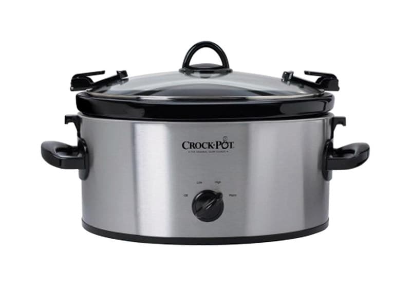 Crock-Pot Cook and Carry 6 qt Silver Stainless Steel Slow Cooker