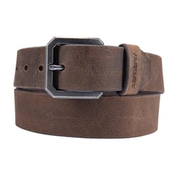 Carhartt 31 in. 34 in. Leather Classic Belt 1.5 in. W Brown