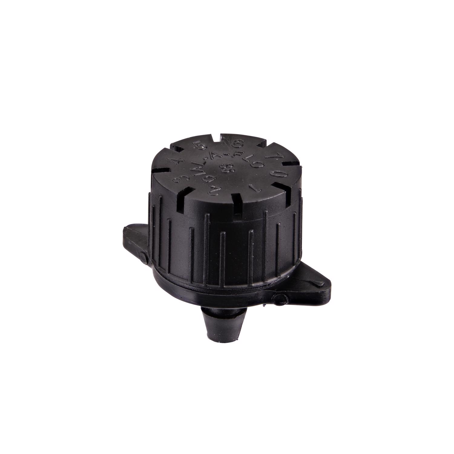 Raindrip Irrigation Bubbler 13 GPH Black Plastic Full Circle Drip - 157050B