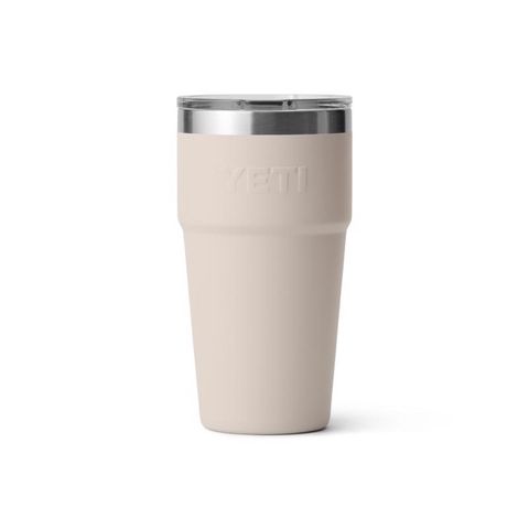 YETI Rambler 20 oz Cape Taupe BPA Free Stackable Tumbler with