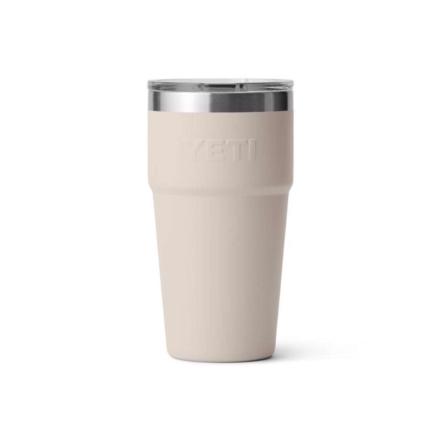 YETI Rambler 20 oz Cape Taupe BPA Free Stackable Tumbler with
