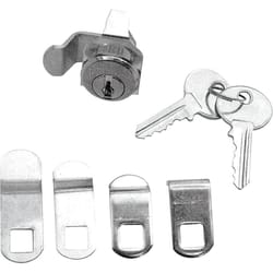 Prime-Line Nickel Steel Counter Clockwise Mailbox Lock For American Device 2
