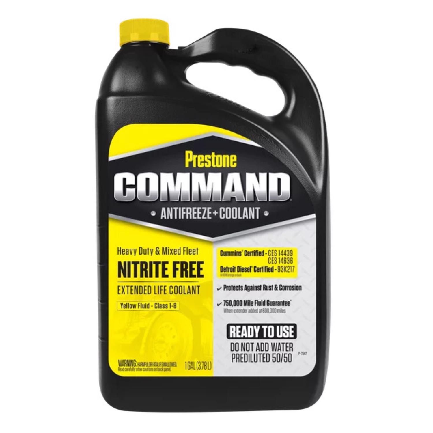 Prestone Antifreeze Coolant, 1 gal, 50/50, AFC12100