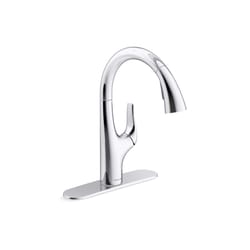 Sterling Tena One Handle Polished Chrome Pull-Down Kitchen Faucet