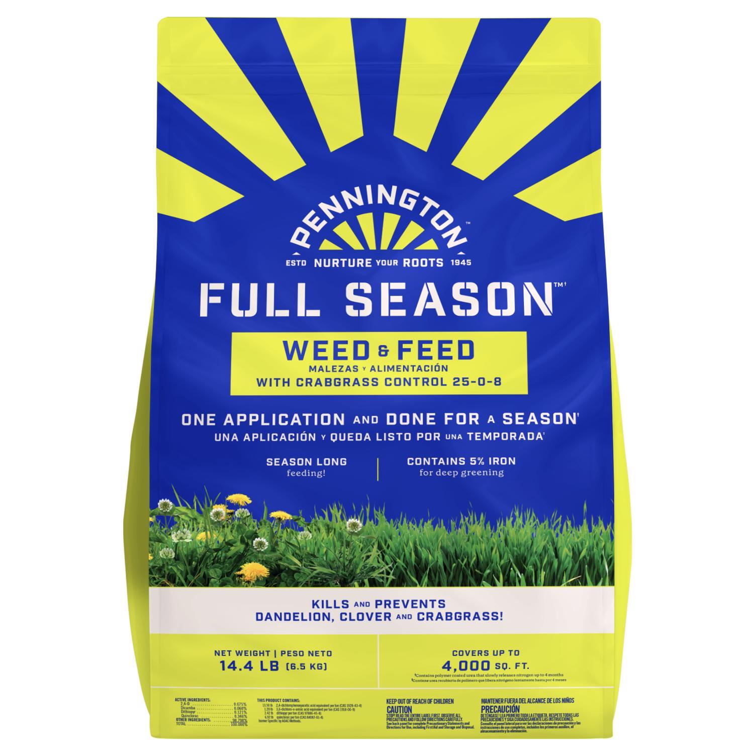 Pennington Full Season Weed & Feed