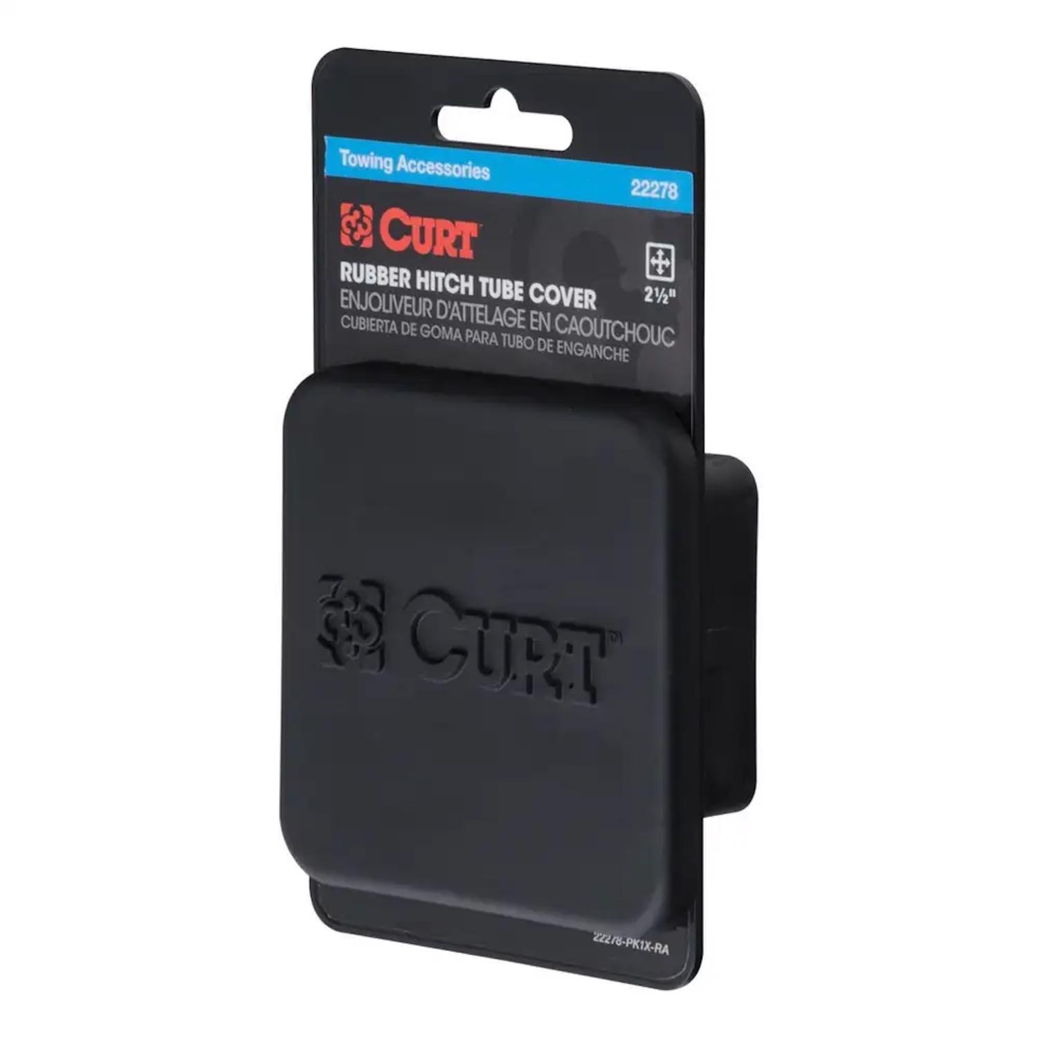 Rubber Hitch Tube Cover, 2-1/2"