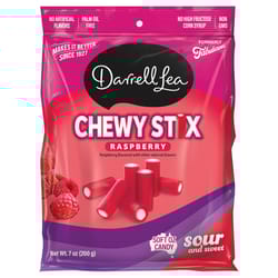 Darrell Lea Chewy Stix Raspberry Licorice Sour Bites 7 oz