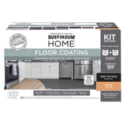 Rust-Oleum HOME Matte Deep Tint Base Floor Coating Kit 1 qt
