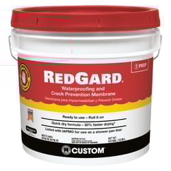 Custom Building Products RedGard Ready to Use Pink Waterproofing and Crack Prevention 3.5 gal