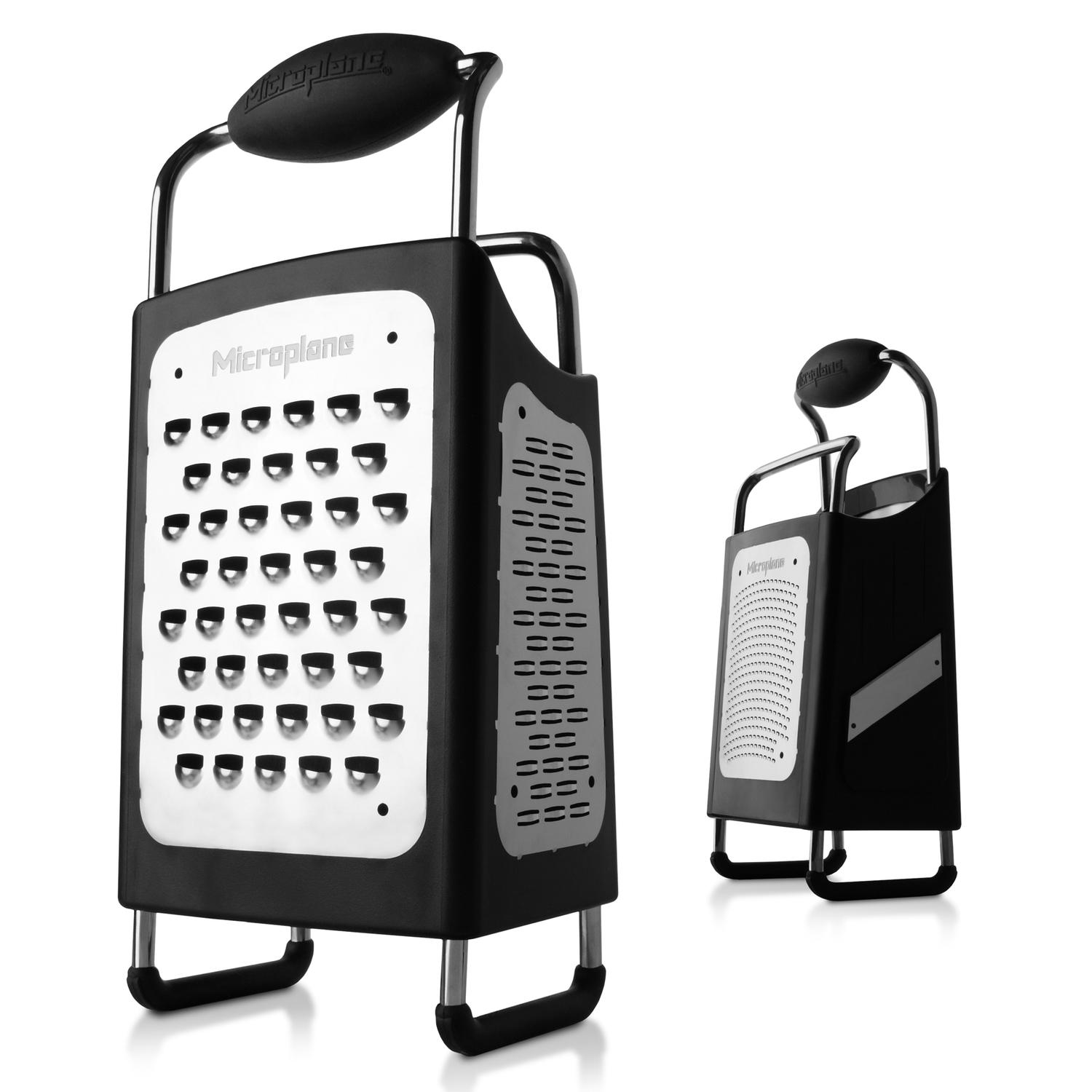Microplane 10" 4-Sided Stainless Steel Ultra-Sharp Multi-Purpose Grater - Thumbnail 4