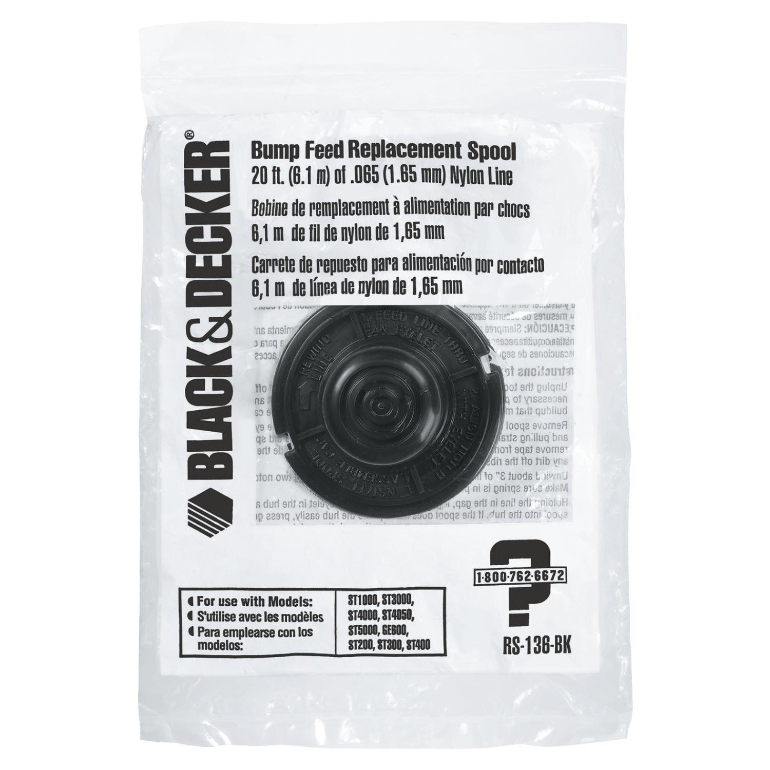 Black+Decker Replacement Line Trimmer Spool - Thumbnail 2