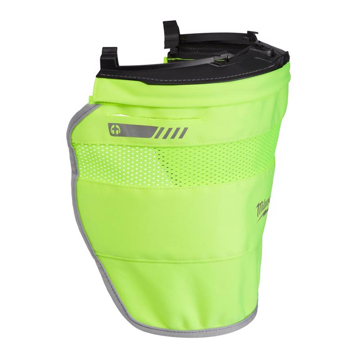Milwaukee Bolt Hard Hat Sun Shade Fluorescent Yellow Vented