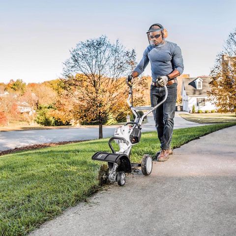 STIHL MM 56 C-E w/ Wheel Kit 9 in. 27 cc Cultivator/Tiller Mfr