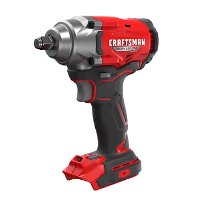 CRAFTSMAN V20 1/2 in. Cordless Brushless Impact Wrench Tool Only