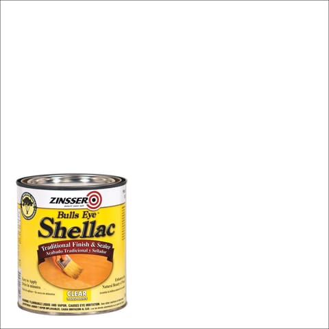 Zinsser Bulls Eye Clear Shellac-Based Shellac Finish and Sealer 1