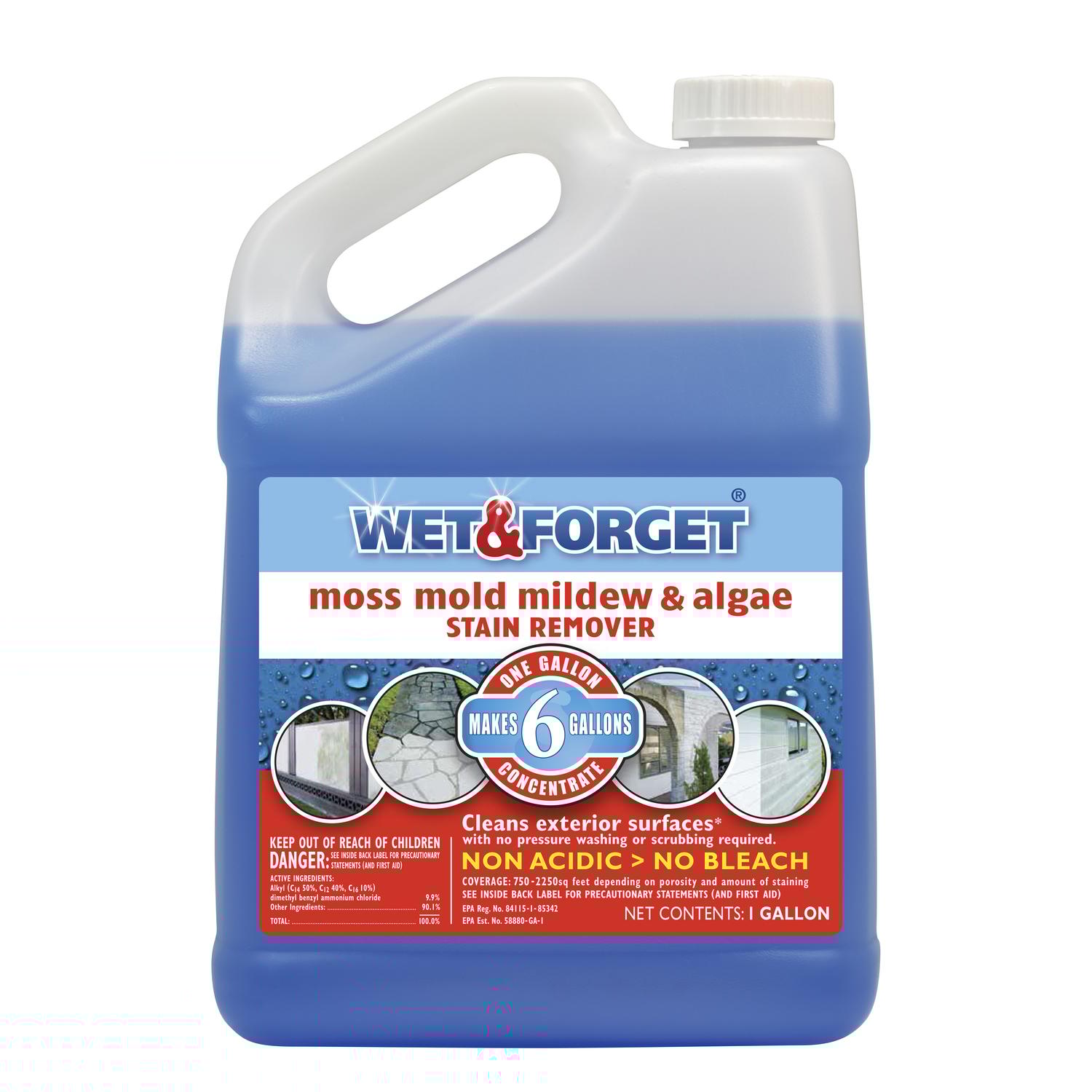 Wet & Forget Outdoor - Mold, Mildew, Stain Remover Concentrate - Thumbnail 4