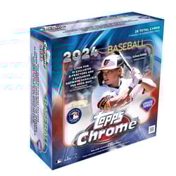 Topps Chrome MLB 2024 Baseball Mega Box Trading Card