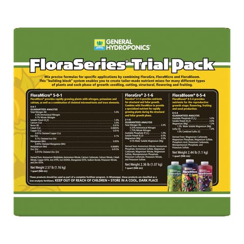 General Hydroponics Flora Series Plant Supplement Mfr# HGC718978