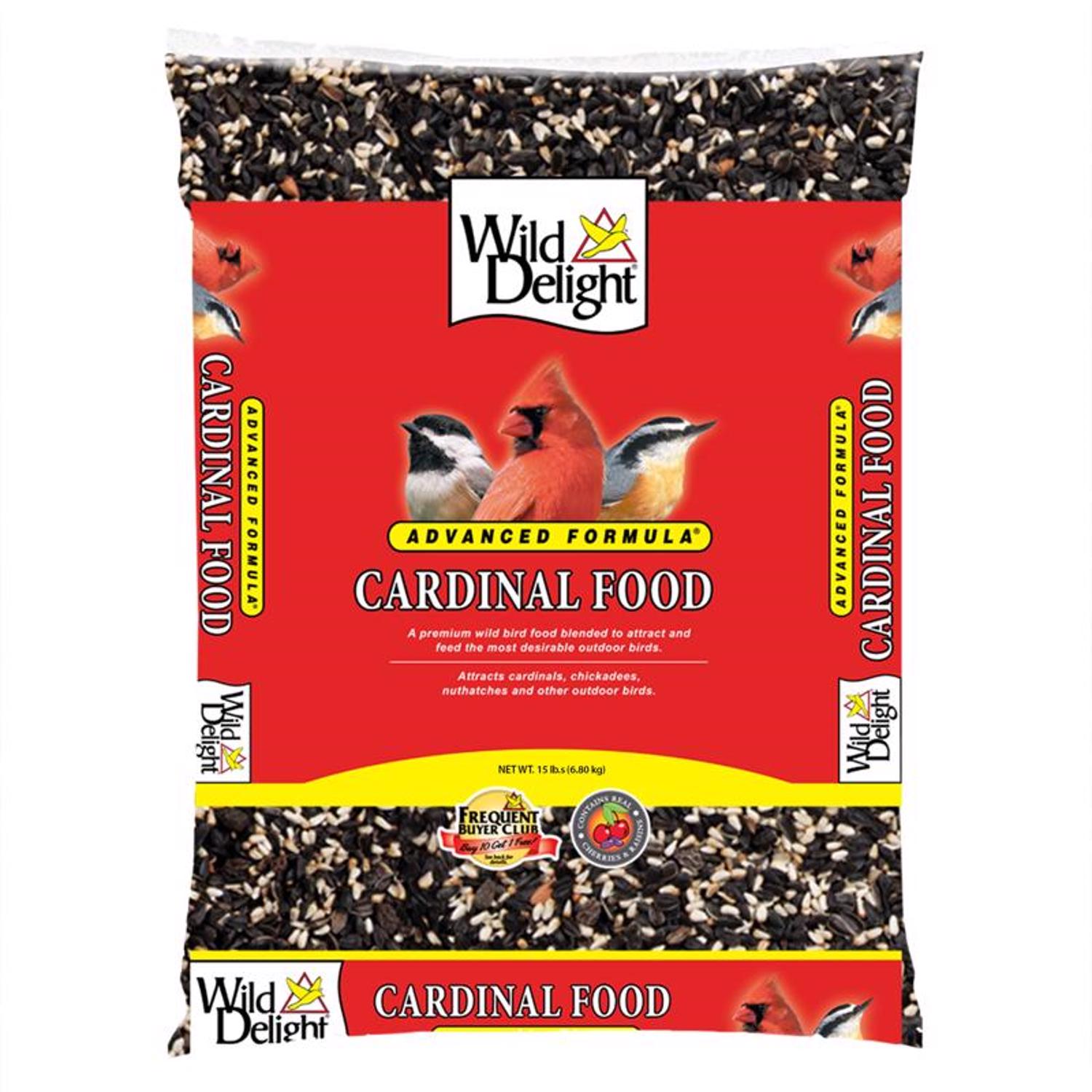 D&D Commodities Wild Delight Cardinal Food 15 Pound 376150