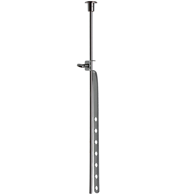 0343418 Universal Bathroom Pull Rod Assembly, Brass, Chrome Plated for Use with Most Faucets