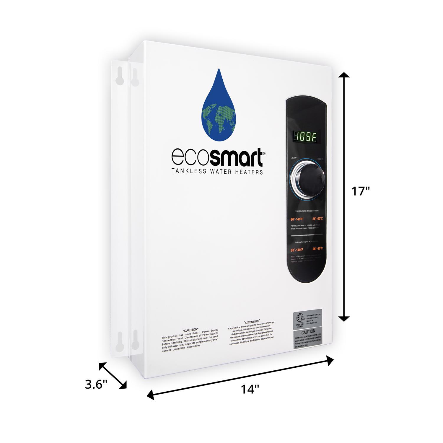 ECO 18 Electric Tankless Water Heater - Thumbnail 3