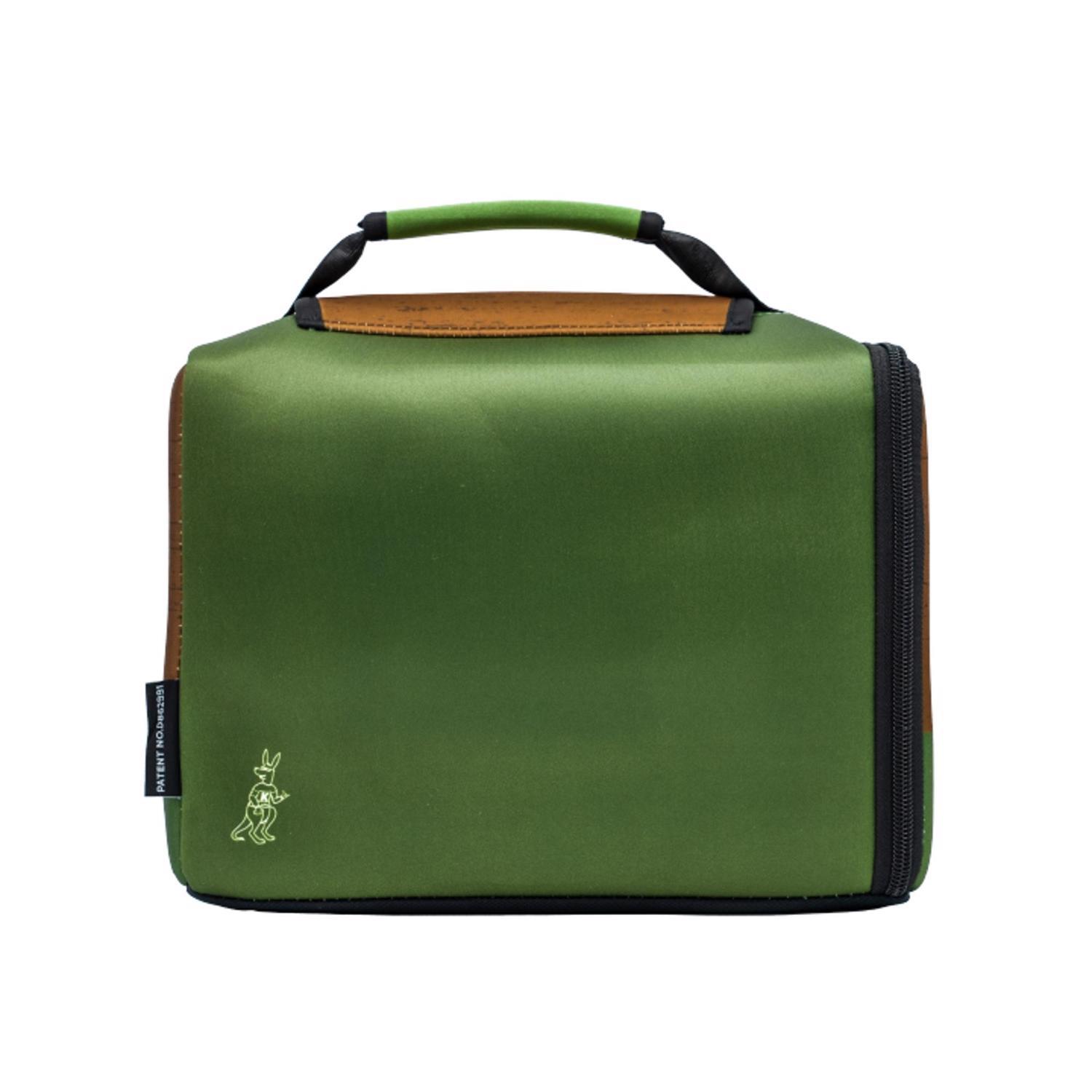 Kanga The Kase Mate Green 12 cans Cooler Mfr# KM03-ST-12-WOOD