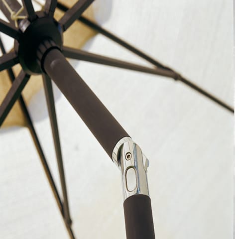 coolaroo 11 feet round patio umbrella 13ft Large Umbrellas Weighted for Yard, Grey together without worrying about glare or even sun burns 132'' Market Umbrella
