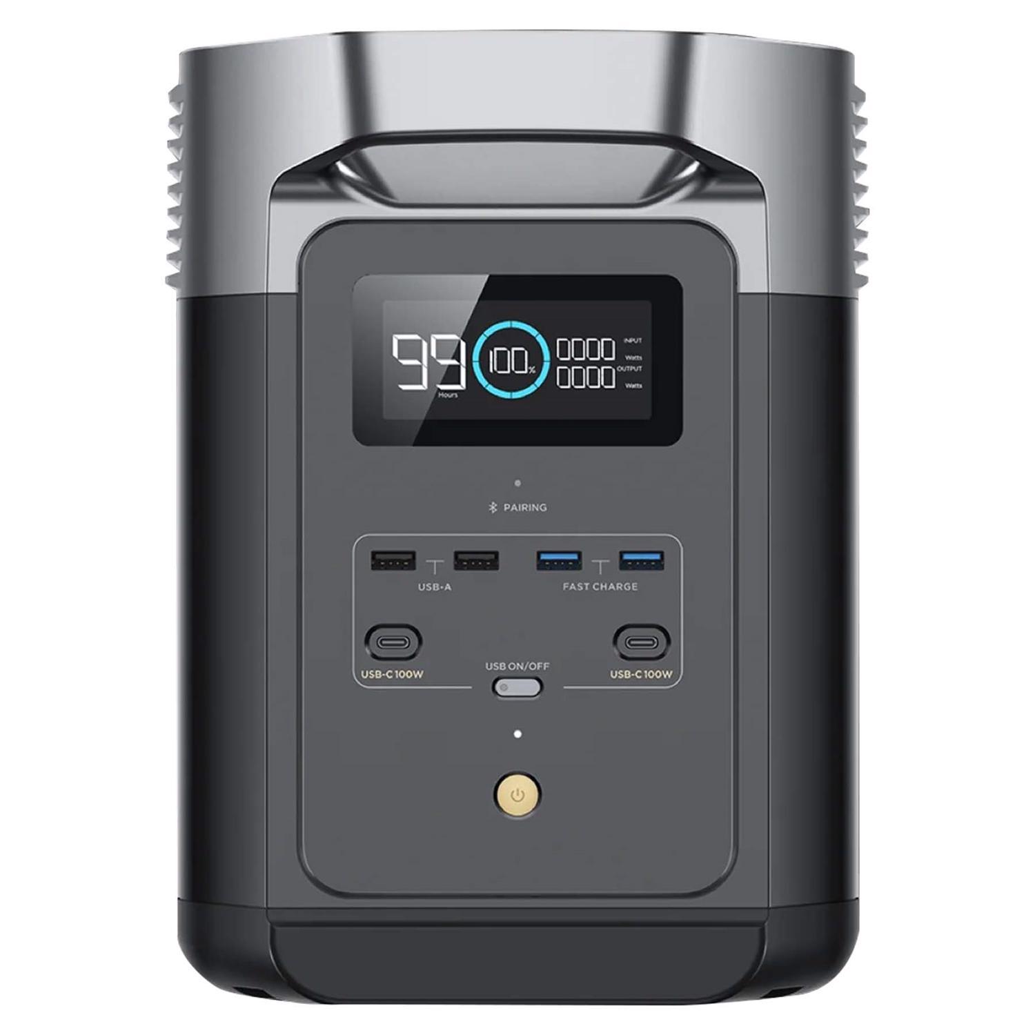 EcoFlow Delta 2 1024 W Portable Solar Power Station Mfr# ZMR330-US