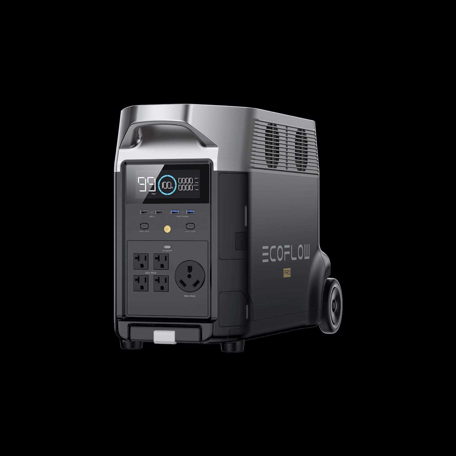 EcoFlow Delta Pro 3600 W Portable Solar Power Station Mfr# DELTAPRO-1600W -  Ace Hardware