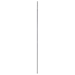Milwaukee 1/8 in. X 12 in. L Black Oxide Aircraft Length Drill Bit 3-Flat Shank 1 pc