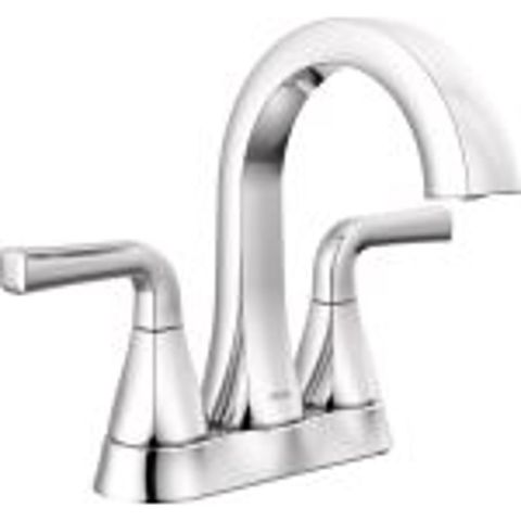 Delta Dallace Chrome Contemporary Lavatory Faucet 4 in. Mfr