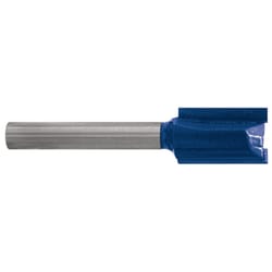 Century Drill & Tool 3/4 in. D X 3/4 in. X 2 in. L Carbide Straight Router Bit