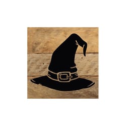 Solar X Second Nature by Hand 6 Witch Hat Porch Sign