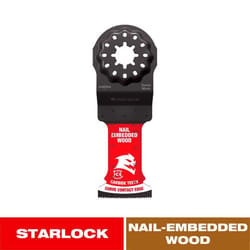 Diablo Demo Demon Amped 1-3/4 in. L X 1-1/4 in. W Carbide Oscillating Blade Nail-Embedded Wood 1 pk
