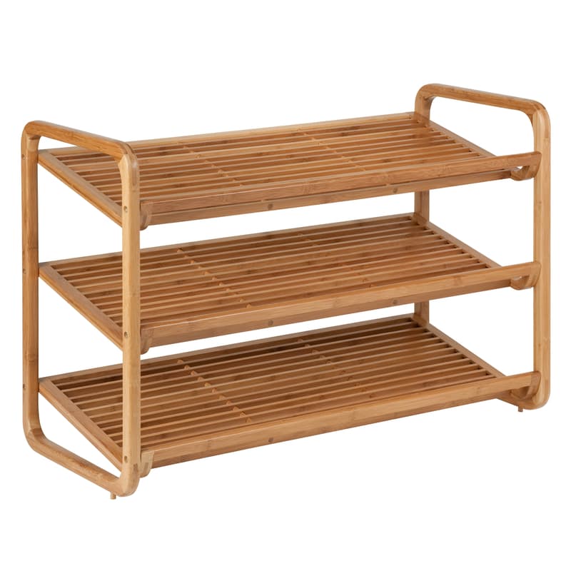 Honey-Can-Do Bamboo Shoe Rack