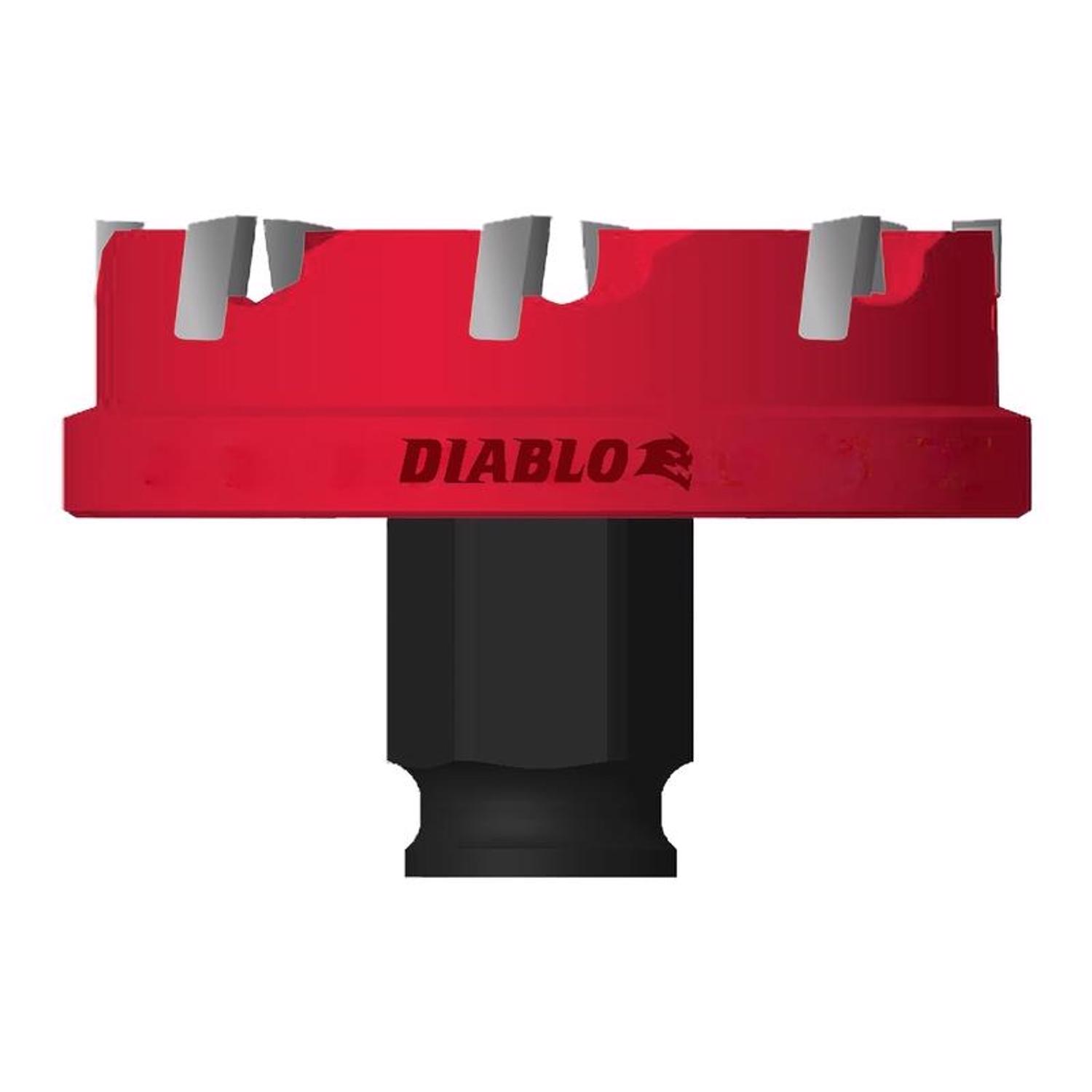 Diablo Tools 2 1/2 Inch Steel Demon Carbide Teeth Hole Cutter - DHS2500CF