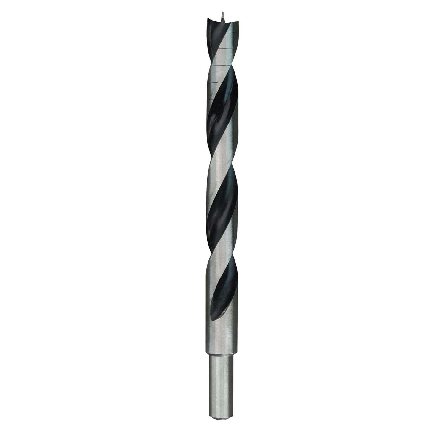 Photos - Drill Bit Milwaukee 7/16 in. X 5-1/2 in. L High Speed Steel Brad Point Bits  Round Shank 1 pc 48-15-0437 