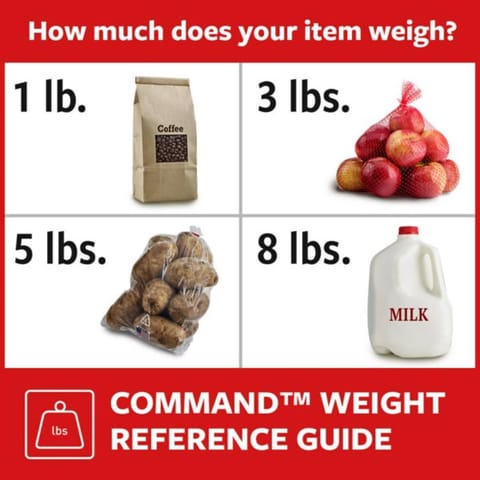 3m picture hooks weight Command General Purpose Hooks, Medium, 3 lb Cap, White, 2 and 4  The included spot marker takes the guesswork out of getting your art Heavyweight | Command Brand