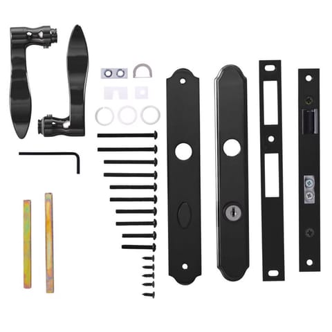 Ace Matte Black Metal Mortise Latch 1 pk Mfr# 01-2150-202 - Ace