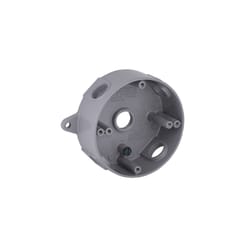 Hubbell Bell Old Work 16.0 cu in Round Aluminum 1 gang Weatherproof Box Gray