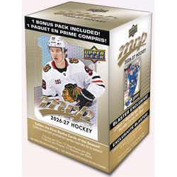 Upper Deck 2026/27 MVP Hockey Blaster Box Trading Cards