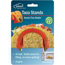 Jokari Orange ABS Plastic Taco Stands