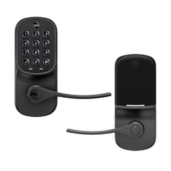 Yale Assure Matte Black Metal Touchscreen Lever