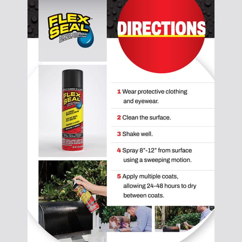 Flex Seal Family of Products Flex Shot Clear Rubber All Purpose
