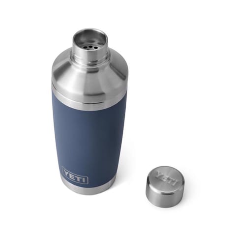 YETI Rambler 20 oz Navy Stainless Steel Cocktail Shaker Mfr