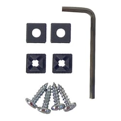 Custom Accessories Stainless Steel License Plate Fasteners