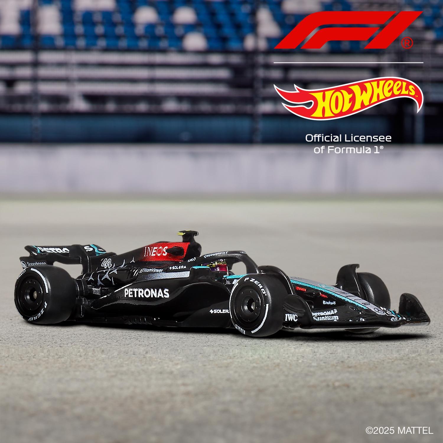 Hot Wheels Die-Cast 1:64 Scale Formula 1 Assorted Collectible Toy