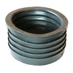 Fernco Schedule 40 3 in. Compression X 3 in. D Compression PVC 4-1