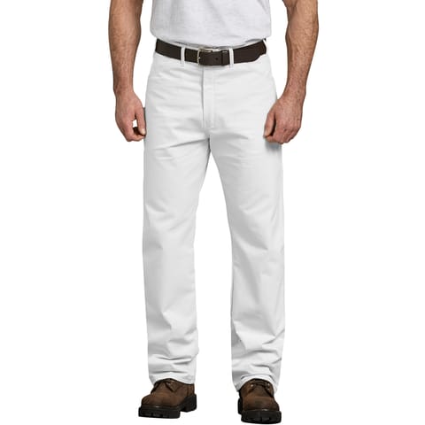 Dickies Men's Cotton Painter's Pants White 31x34 9 pocket 1 pk Mfr